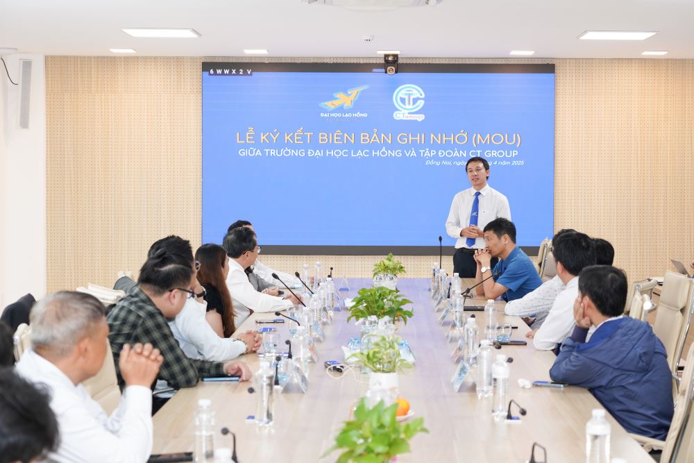 Khẳng Định Tầm Nhìn Chiến Lược: Trường Đại học Lạc Hồng ký kết Mou với Tập Đoàn CT Group