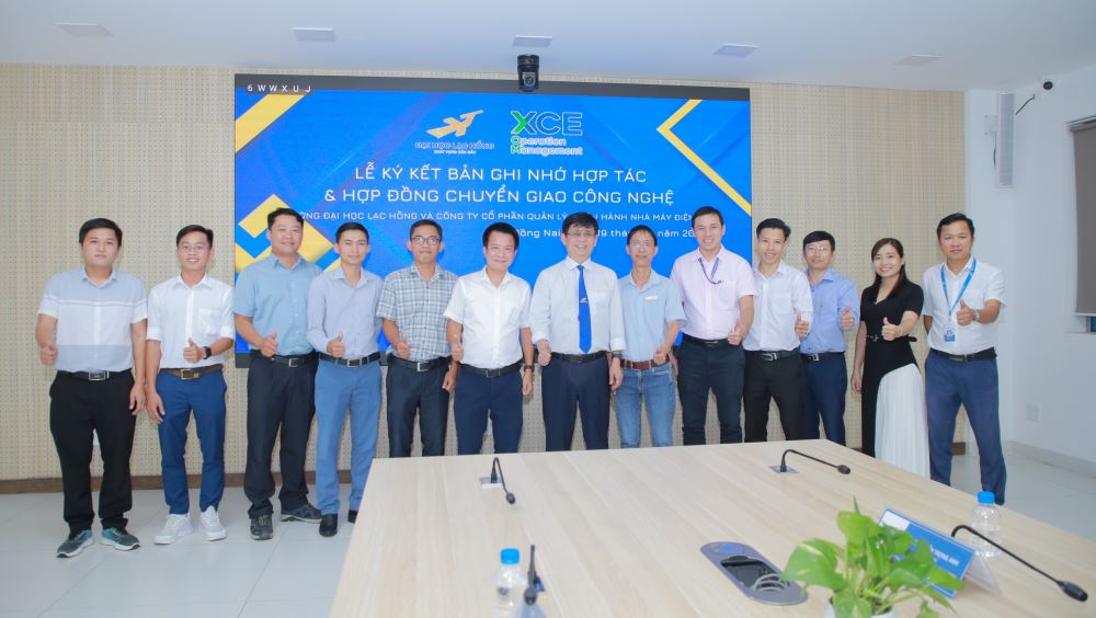 Trường Đại học Lạc Hồng và Công ty Cổ phần Quản lý Vận hành Nhà máy điện XCE