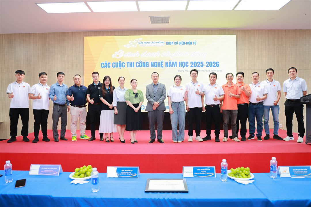 Khoa Cơ điện - Điện tử Đại học Lạc Hồng