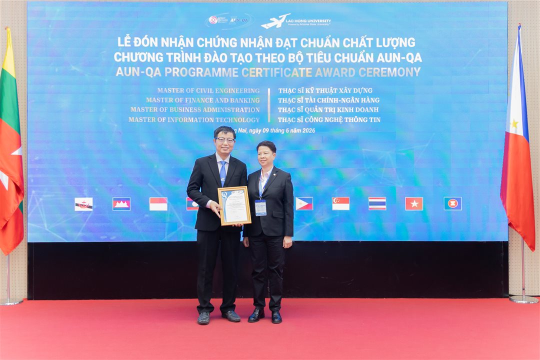 4 chương trình thạc sĩ đạt chứng nhận AUN-QA
